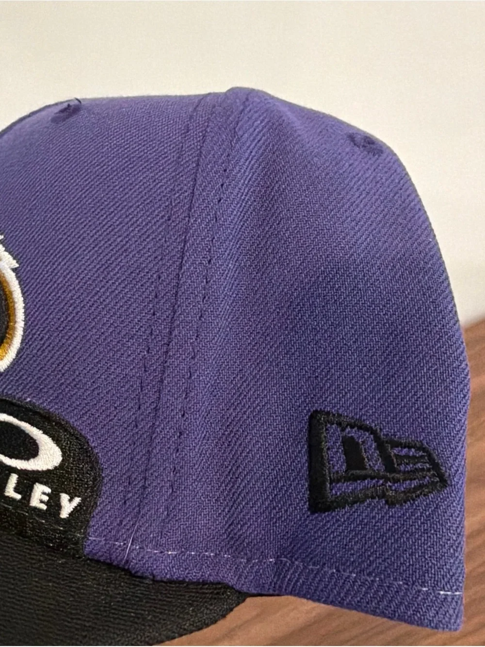 Baltimore Ravens Purple and Black Snapback Hat - Oakley Collaboration